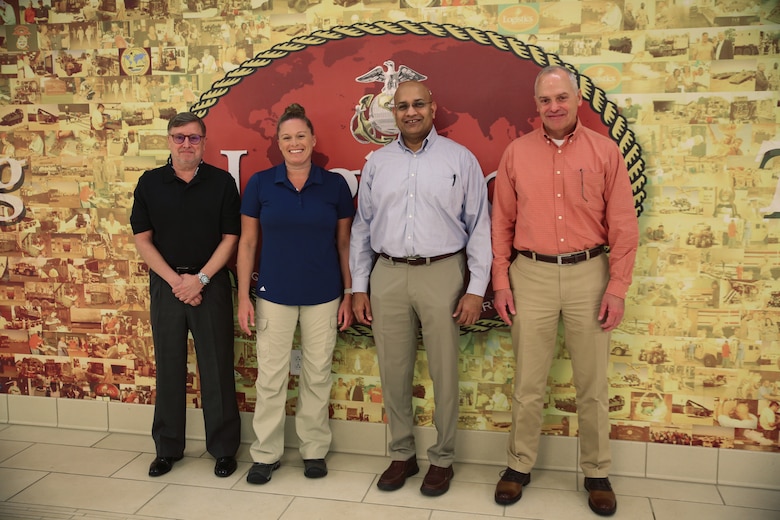 Dr. Vic S. Ramdass, Deputy Assistant Secretary of Defense, Materiel Readiness, visits Marine Corps Logistics Command