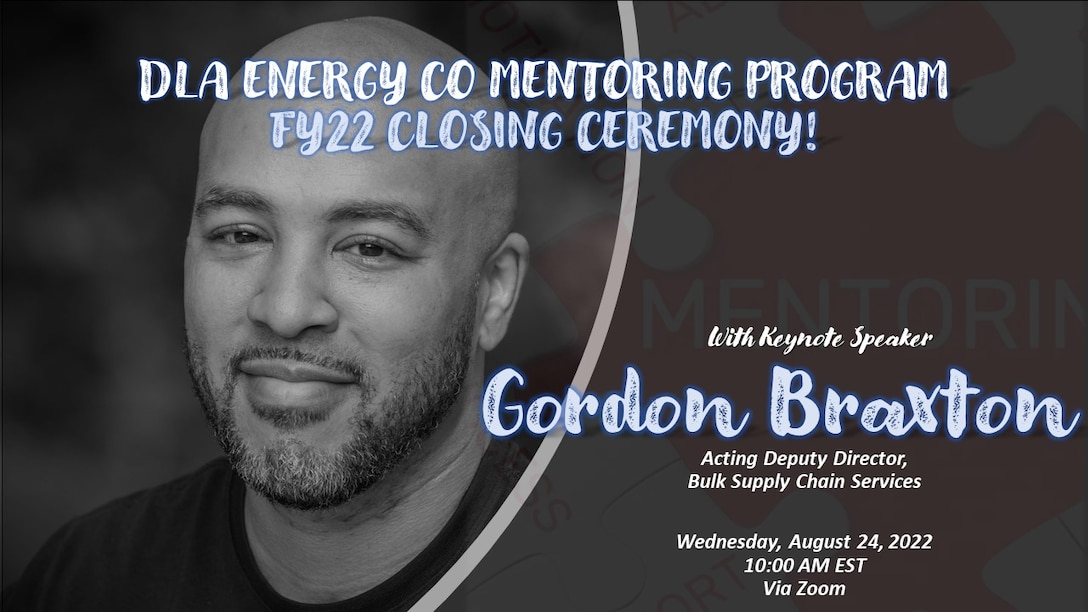 Defense Logistics Agency Energy contracting officers mentoring program graphic