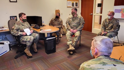 Army Reserve Careers Group Commander Visits Ft. Sheridan