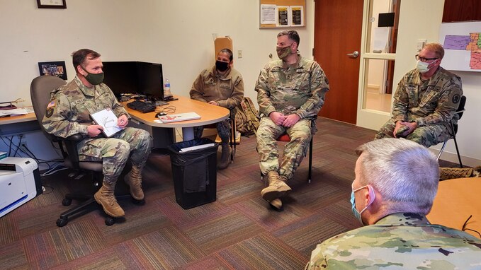 Army Reserve Careers Group Commander Visits Ft. Sheridan