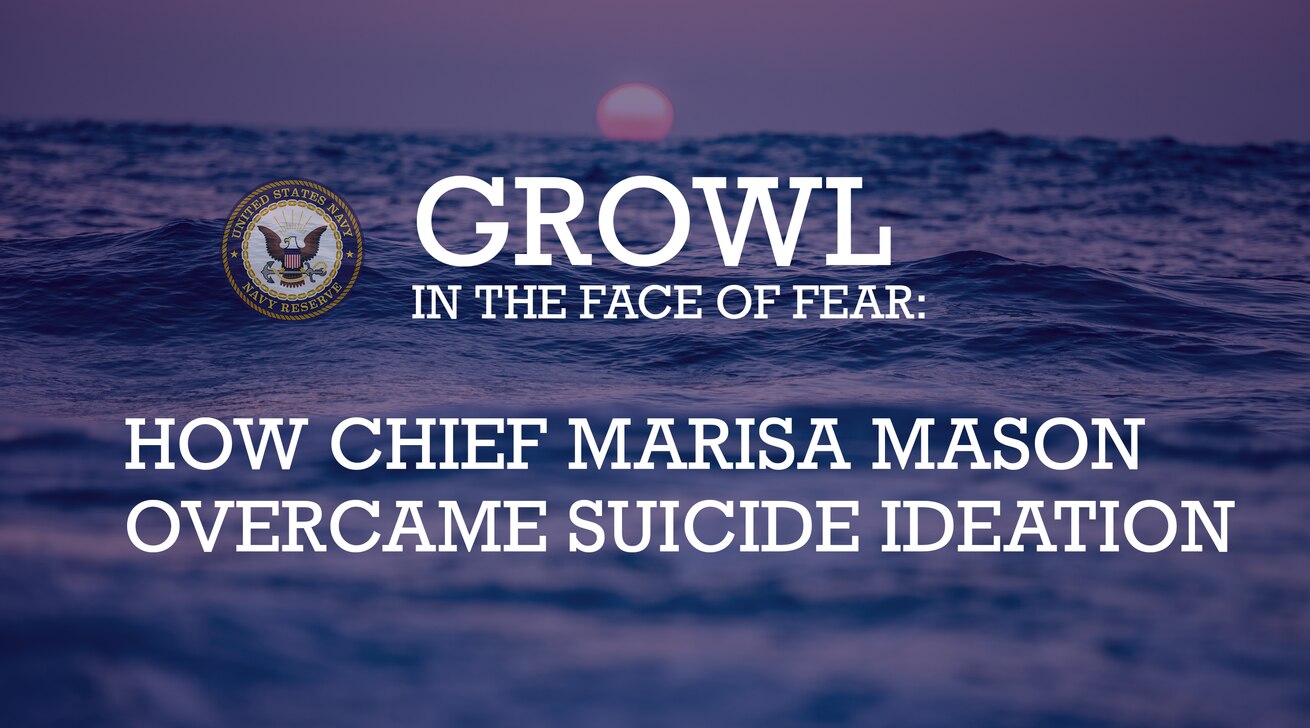 Force Master Chief Tracy Hunt, for National Suicide Prevention Month of September, introduces a video featuring Chief Yeoman Marisa Mason, who gives a personal account of how she overcame some mental health challenges to lead a rich and fulfilling life.