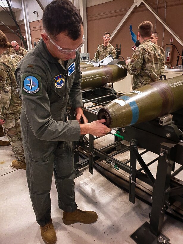 2nd Lt. Jackson Eaves attends Conventional Munitions Maintenance Officer Course