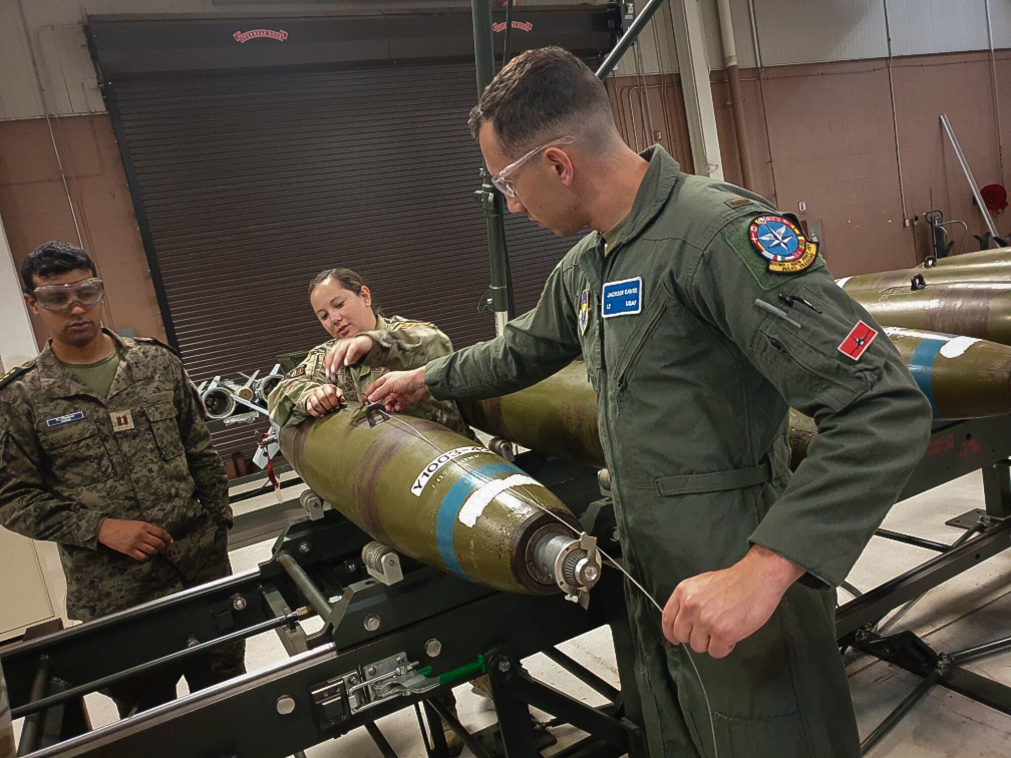 2nd Lt. Jackson Eaves attends Conventional Munitions Maintenance Officer Course