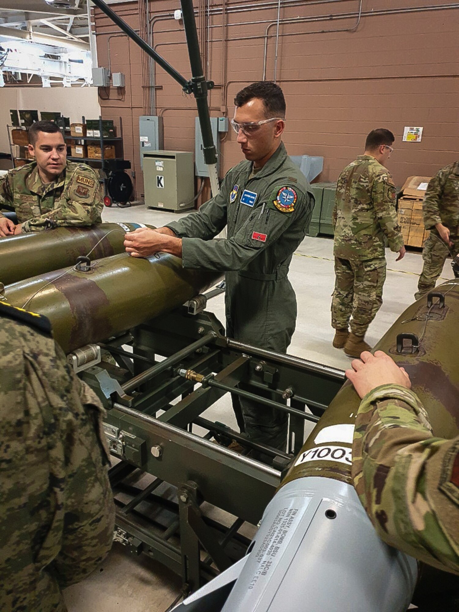 2nd Lt. Jackson Eaves attends Conventional Munitions Maintenance Officer Course