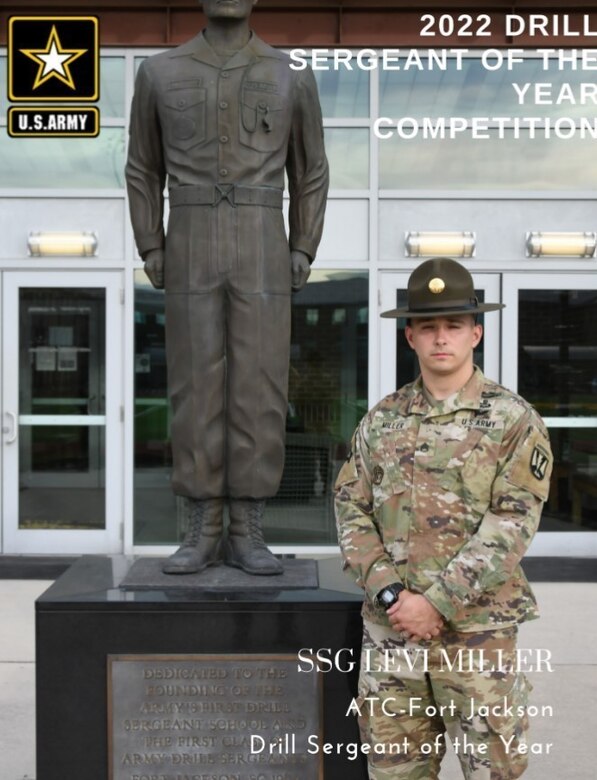 Competing for title of U.S. Army Drill Sergeant of the Year