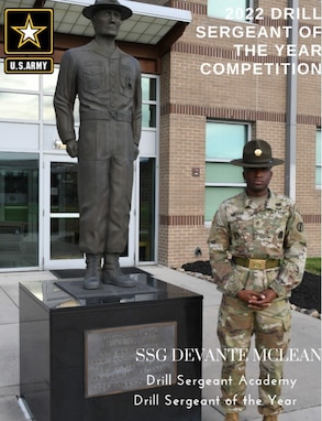 Competing for title of U.S. Army Drill Sergeant of the Year