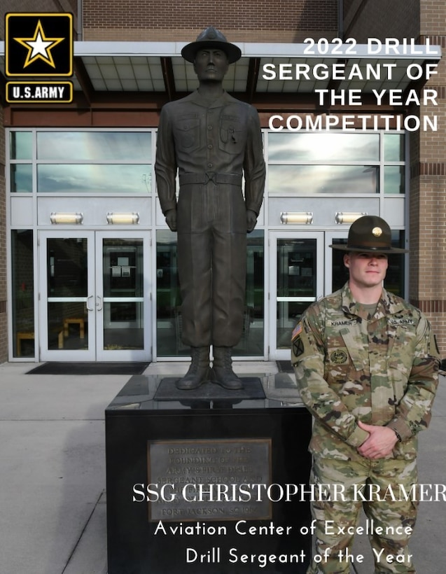 Competing for title of U.S. Army Drill Sergeant of the Year