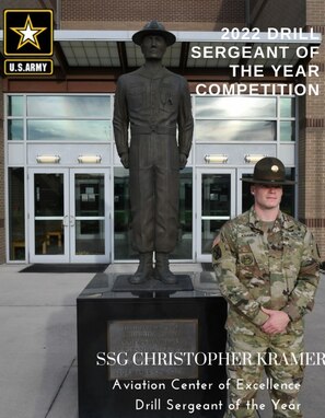 Competing for title of U.S. Army Drill Sergeant of the Year