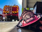 The 902nd Civil Engineer Squadron’s fire station sits in silence prior to an emergency response egress exercise for an F-16 Fighting Falcon at Joint Base San Antonio-Lackland Aug. 19, 2022.