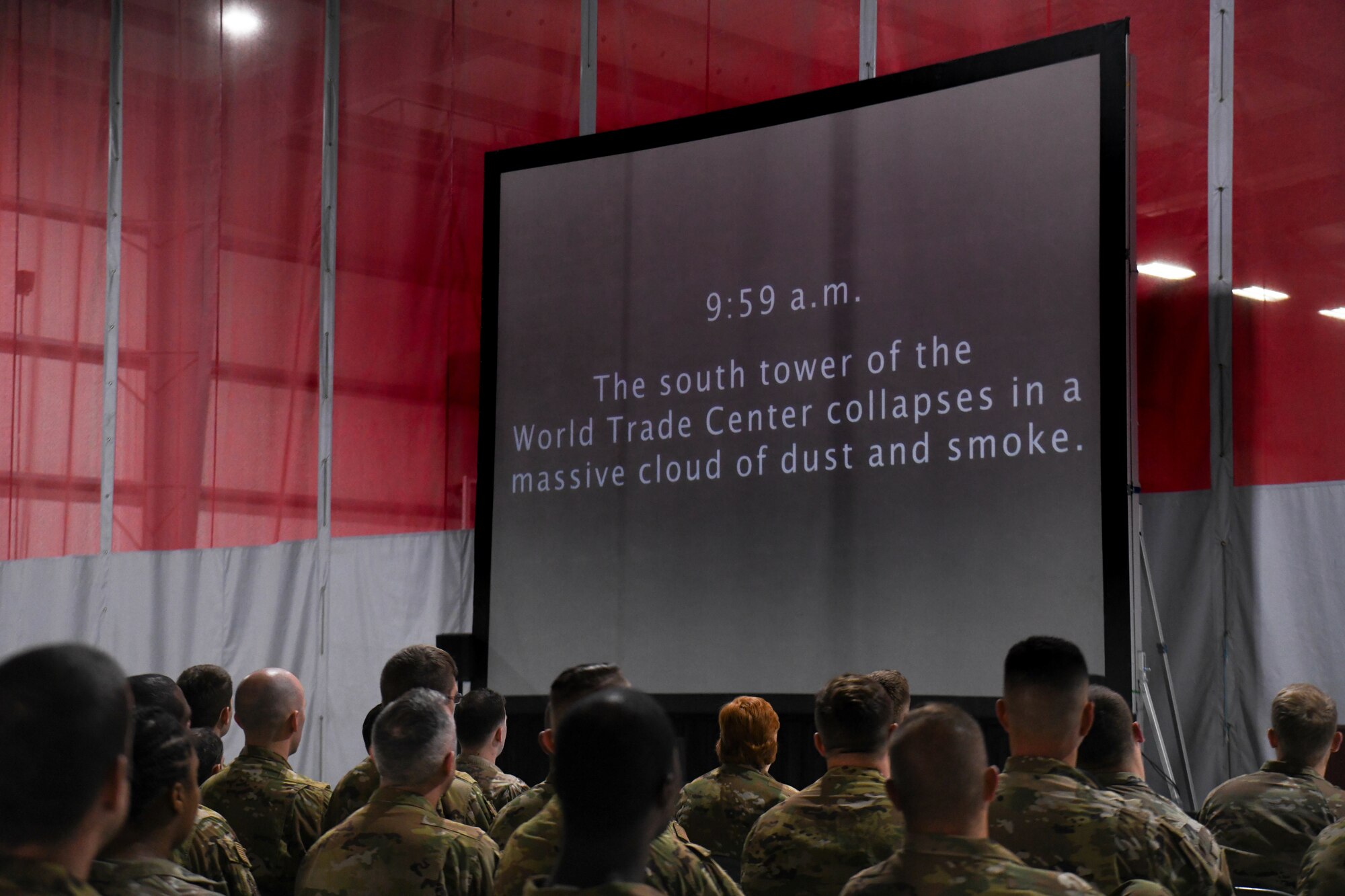 The focus of the memorial ceremony was to ensure those who saw that day continue to remember it, and those too young to remember know and feel what occurred.