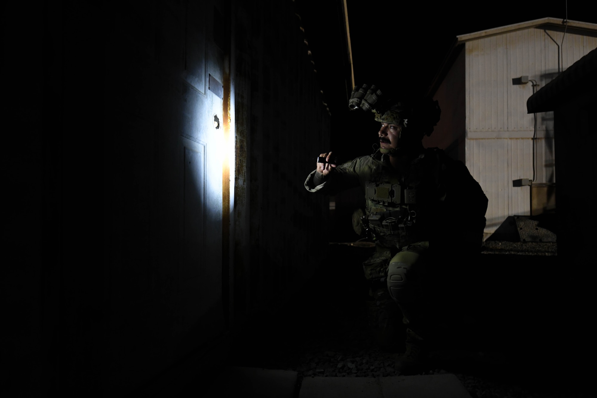 The 380th Expeditionary Civil Engineer Squadron’s Explosive Ordinance Disposal section hosted an EOD skills challenge September 5-9, 2022, at Al Dhafra Air Base, United Arab Emirates. Three teams of two were presented with various challenges to test their abilities as EOD technicians.