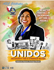 ASC, along with the Department of Defense, recognizes the important contributions and rich culture of Hispanic Americans. National Hispanic Heritage Month is celebrated from Sept. 15th - October 15. This year’s theme is “Unidos: Inclusivity for a Stronger Nation.”