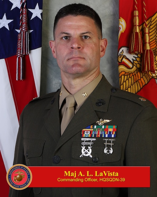 Major Anthony L. LaVista II > 3rd Marine Aircraft Wing > Biography