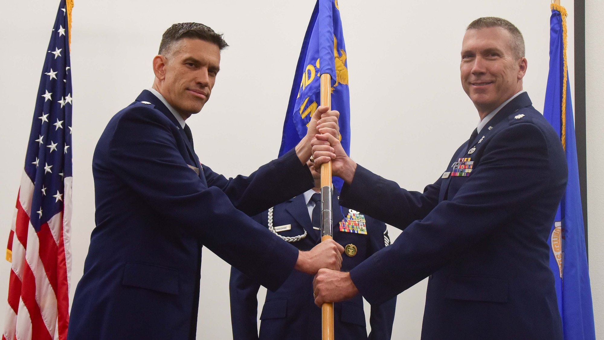 943d Aerospace Medicine Squadron hosts change of command