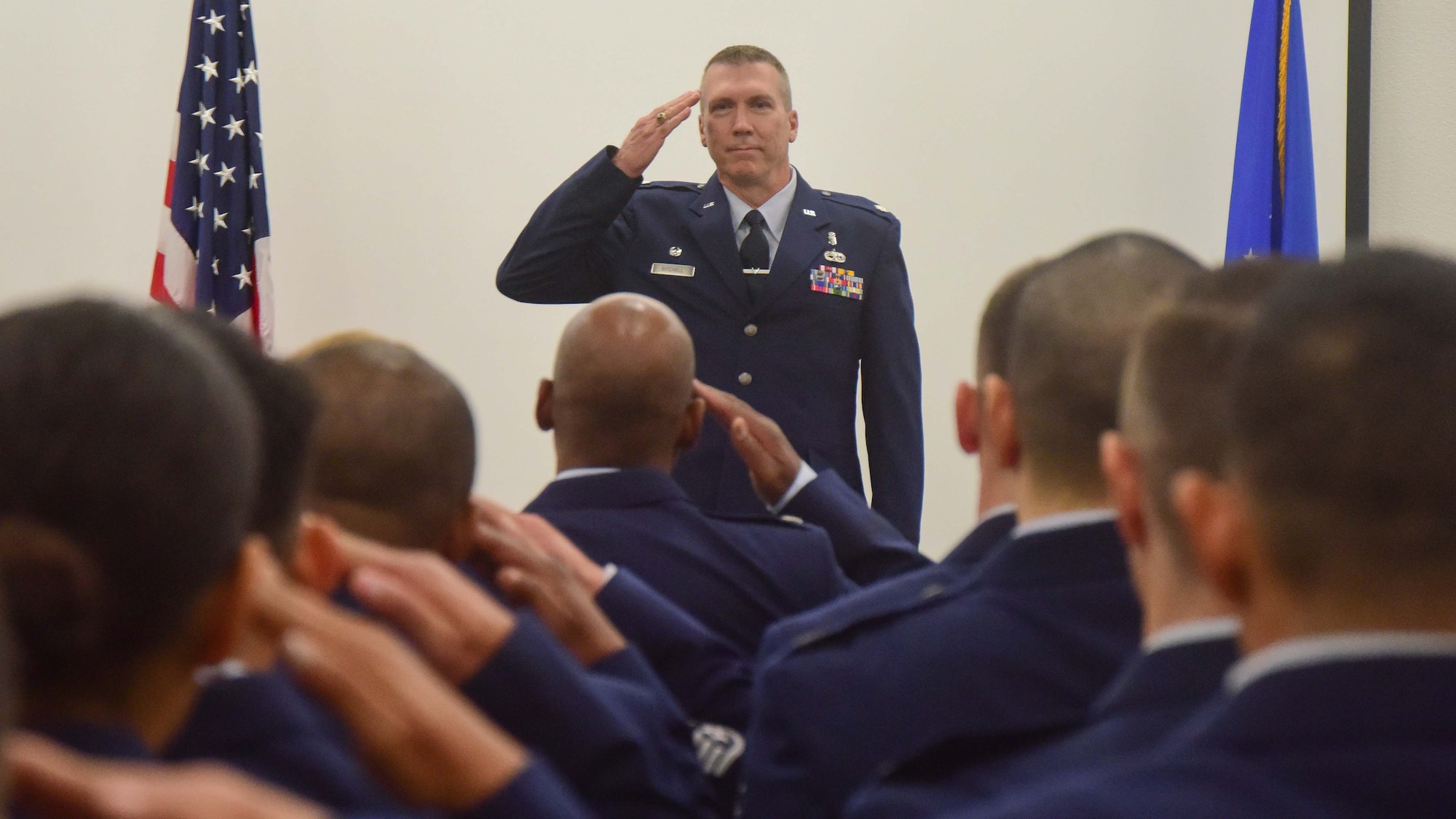 943d Aerospace Medicine Squadron hosts change of command