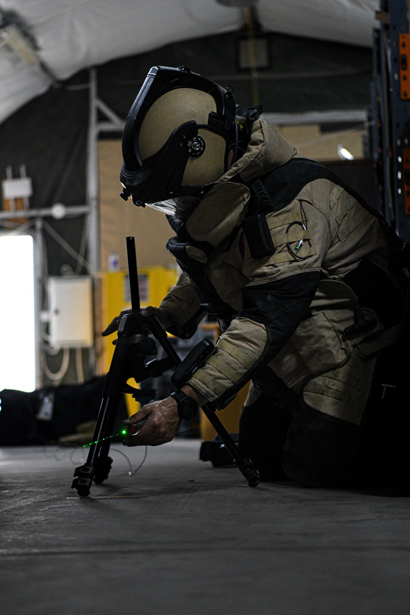 The 380th Expeditionary Civil Engineer Squadron’s Explosive Ordinance Disposal section hosted an EOD skills challenge September 5-9, 2022, at Al Dhafra Air Base, United Arab Emirates. Three teams of two were presented with various challenges to test their abilities as EOD technicians.