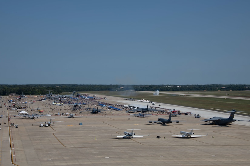 Overview of Joint Base Andrews Air and Space Expo 2022 at Joint Base Andrews, Md, Sept. 18th, 2022.