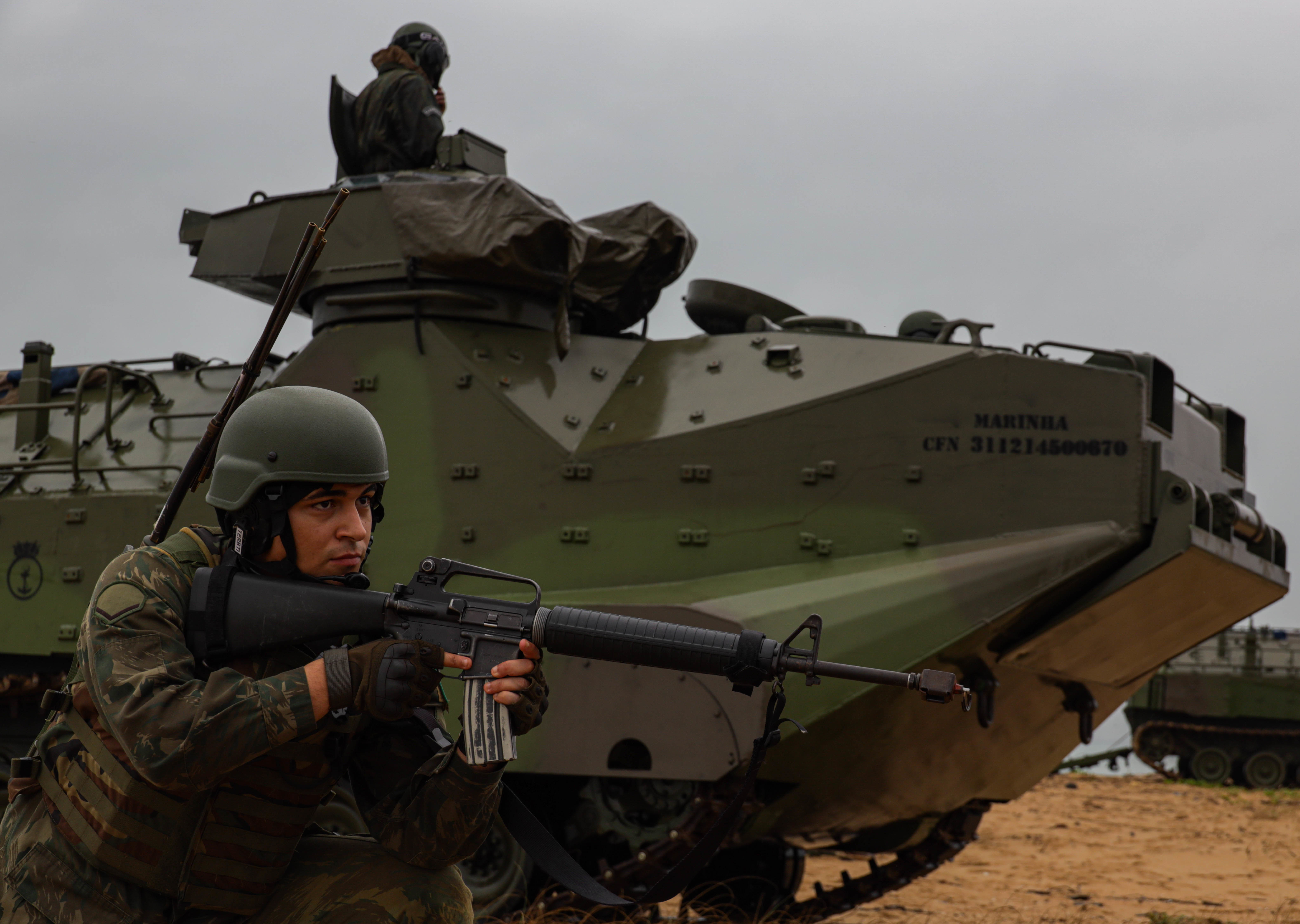 UNITAS 2022: U.S. Marines Participate in Amphibious Landing with ...