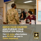 Serve your country and pursue your education goals.