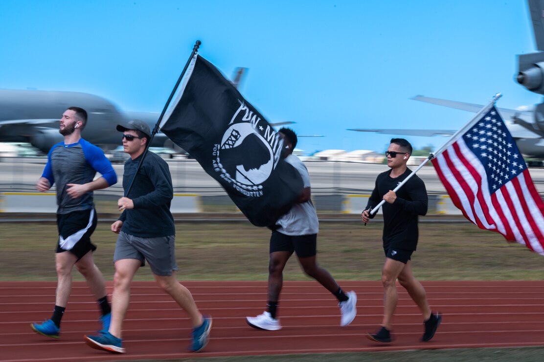 Joint Base Pearl Harbor-Hickam Airmen hold 24-hour POW/MIA remembrance run