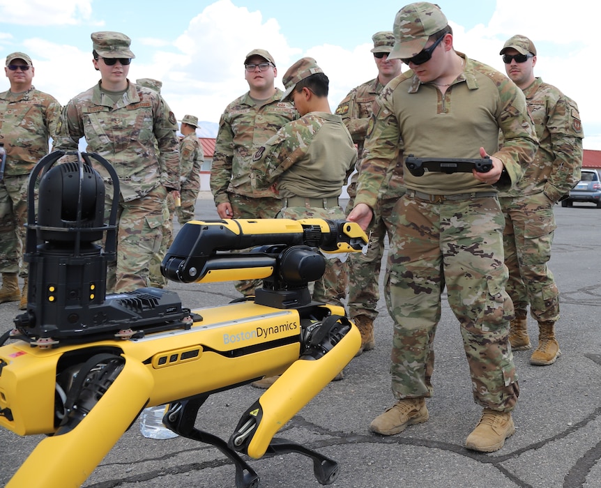 photo of an Airman participating in CBRN VALEX