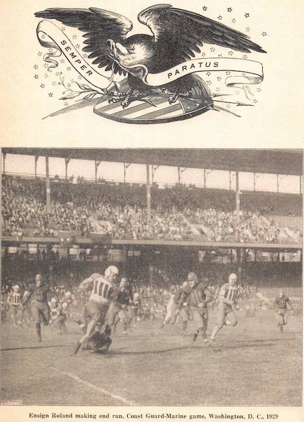 1929 USCG Football Team playing the Marine Corps team.