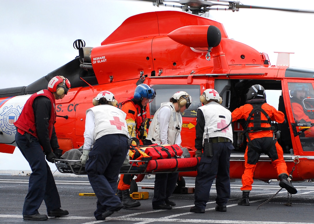 MH-65 medical transport