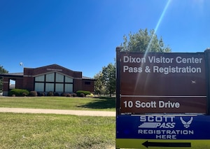 Dixon Visitor Center on Scott Air Force, Illinois, Sept. 20, 2022. (U.S. Air Force Photo by Tech Sgt. Patrick Wyatt)