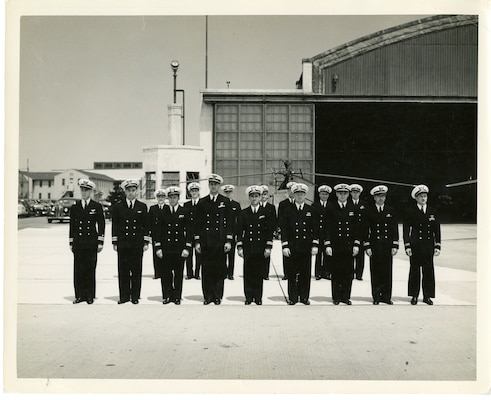 CG Air Station Brooklyn's officers, circa 1944.