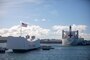 USNS Mercy arrives at Pearl Harbor