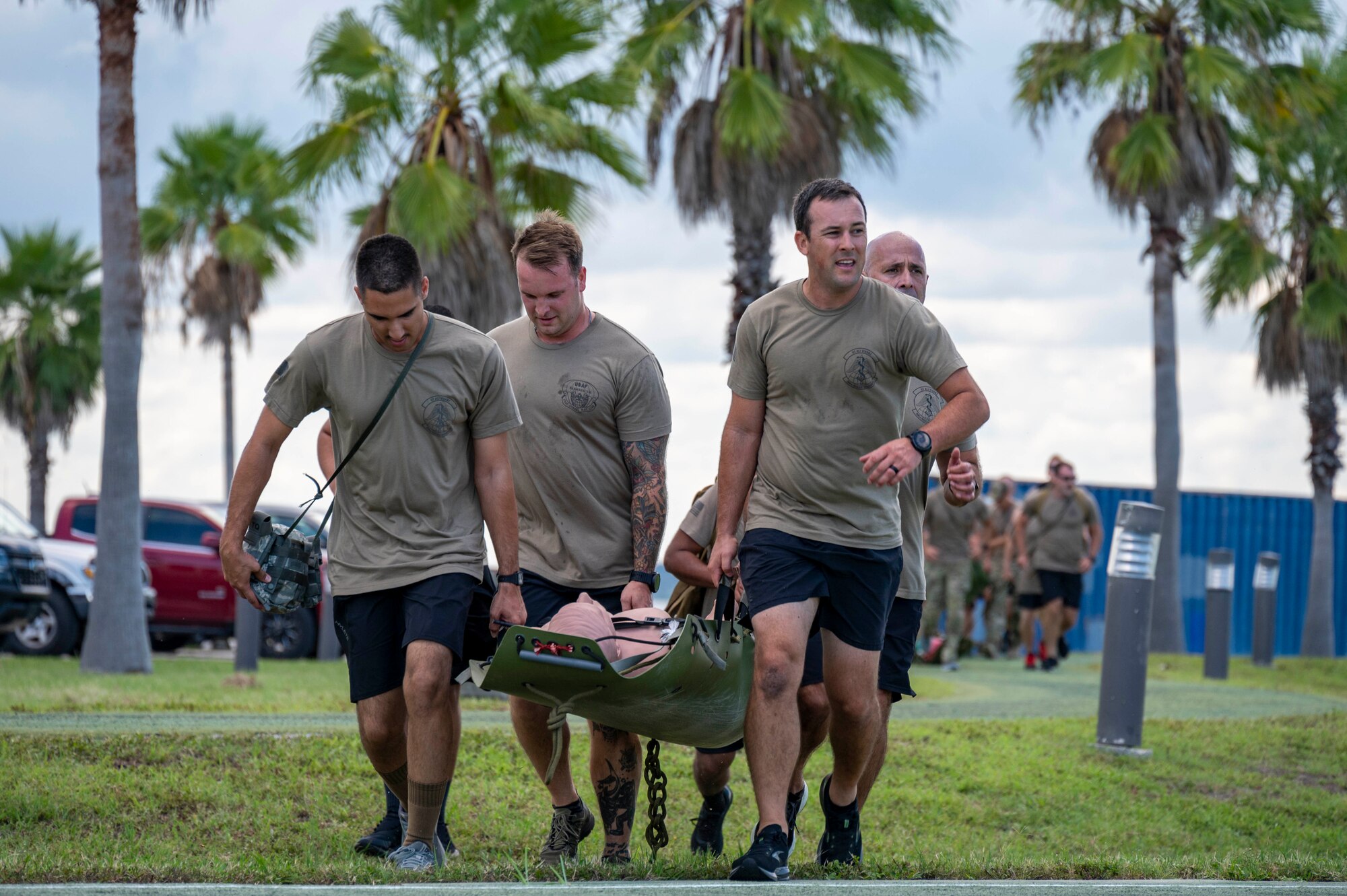 308th Rescue Squadron Sept. 11 work out