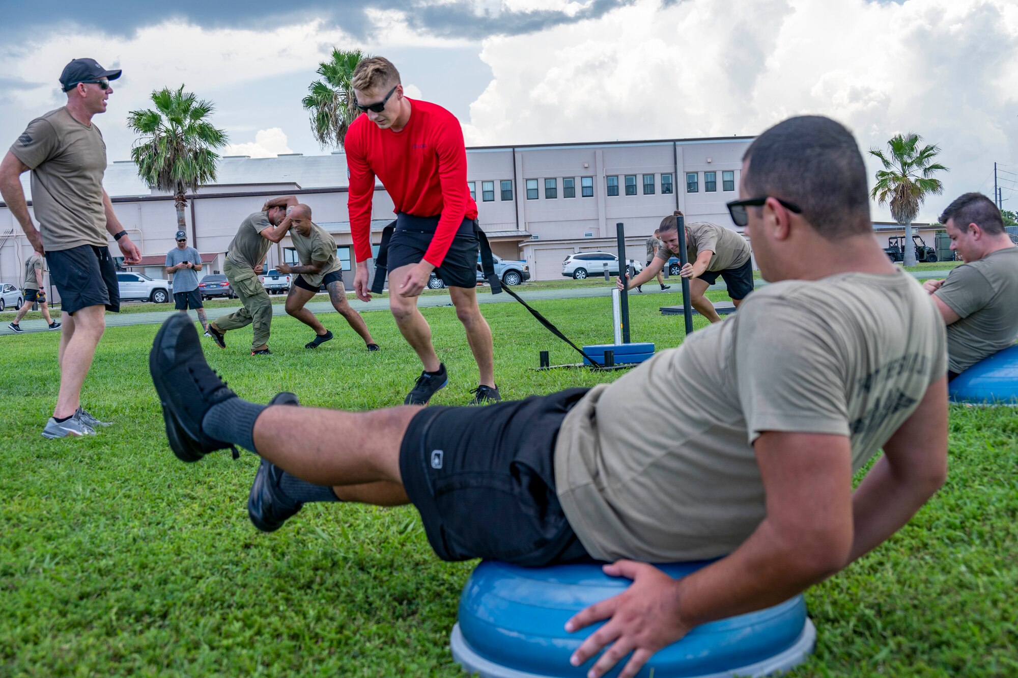 308th Rescue Squadron Sept. 11 work out