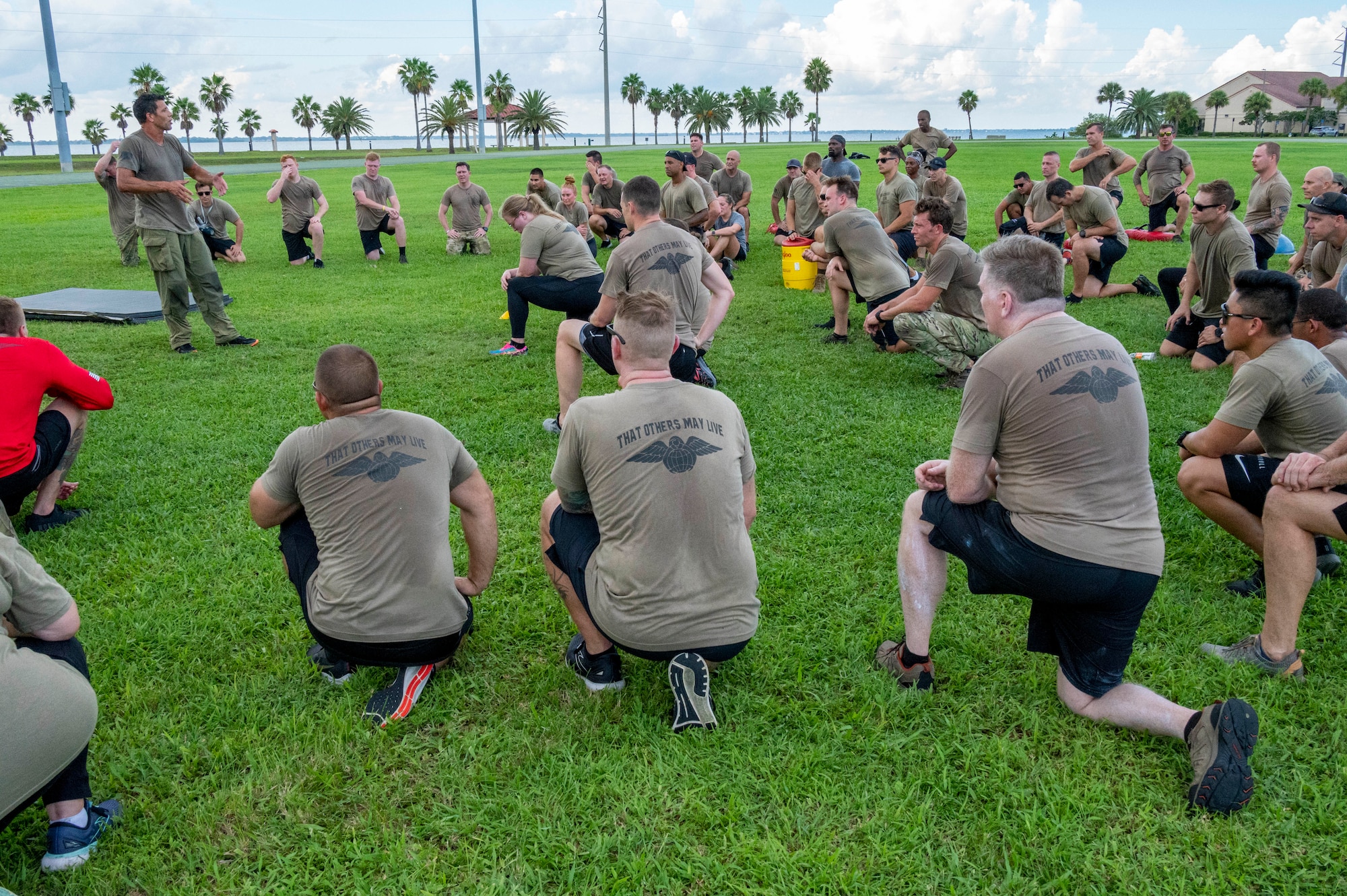 308th Rescue Squadron Sept. 11 work out