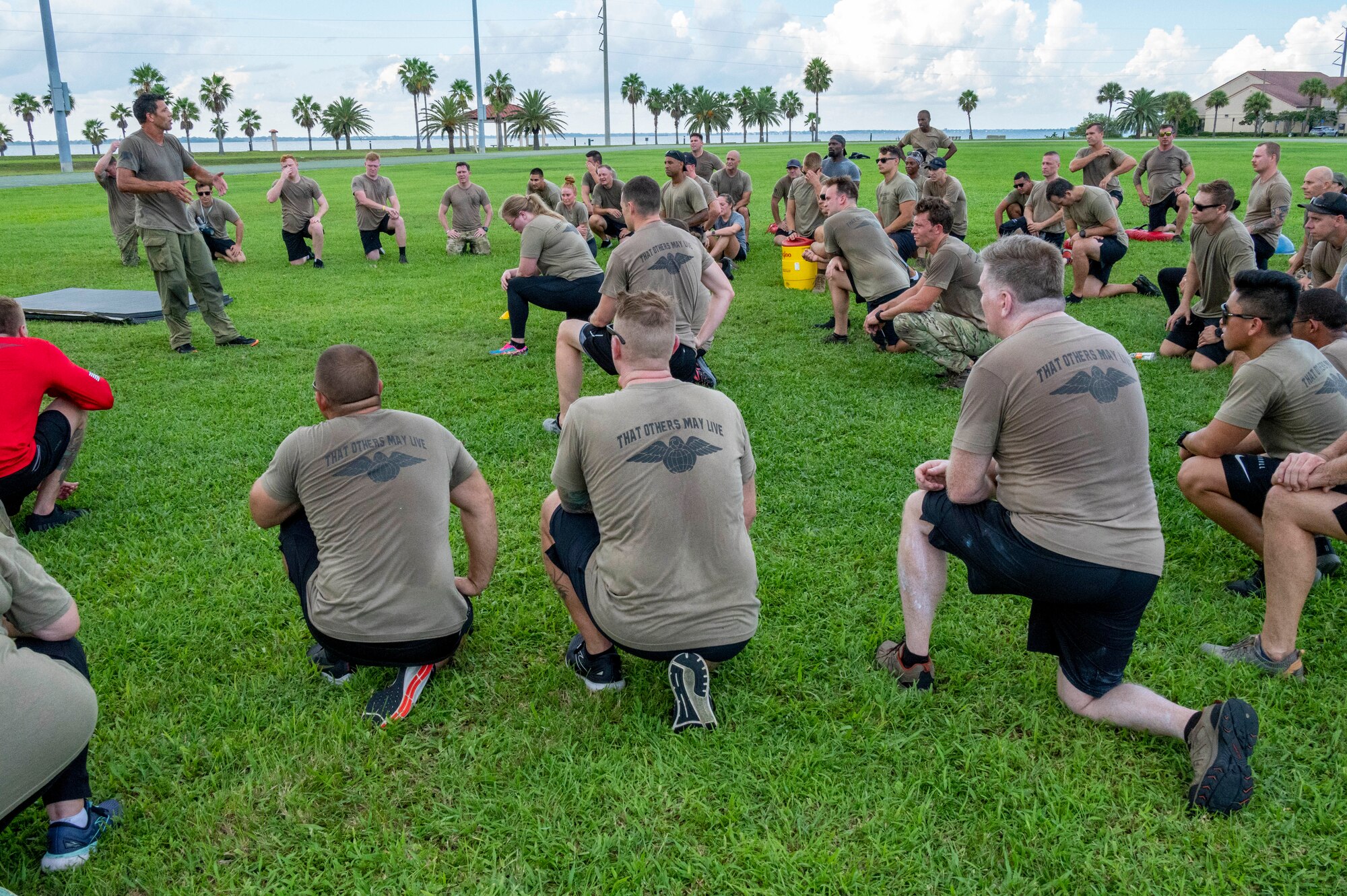 308th Rescue Squadron Sept. 11 work out