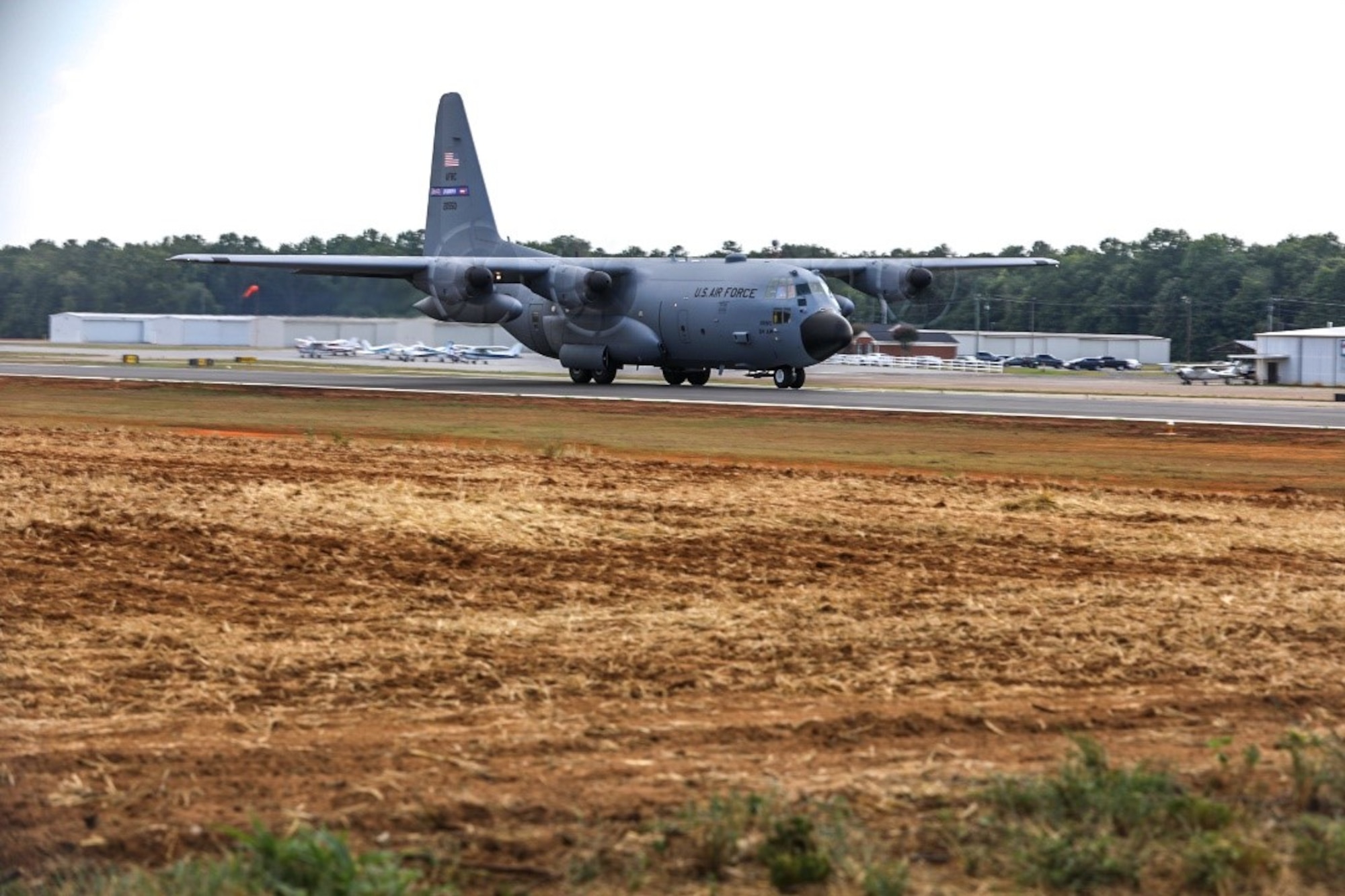 Airplane landing