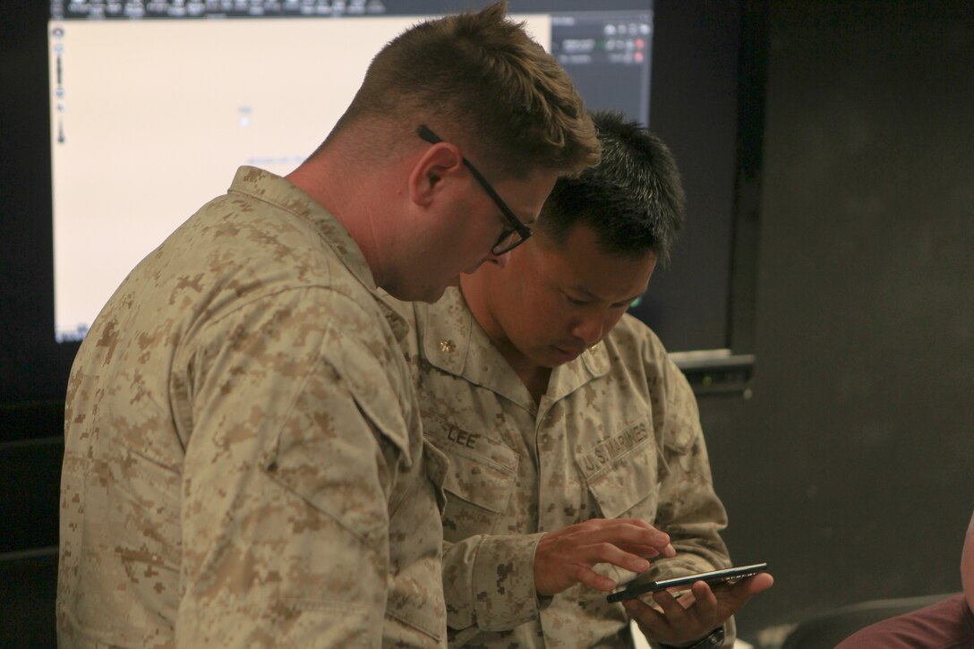 Marines get hands-on with 5G-enabled devices at MCAGCC