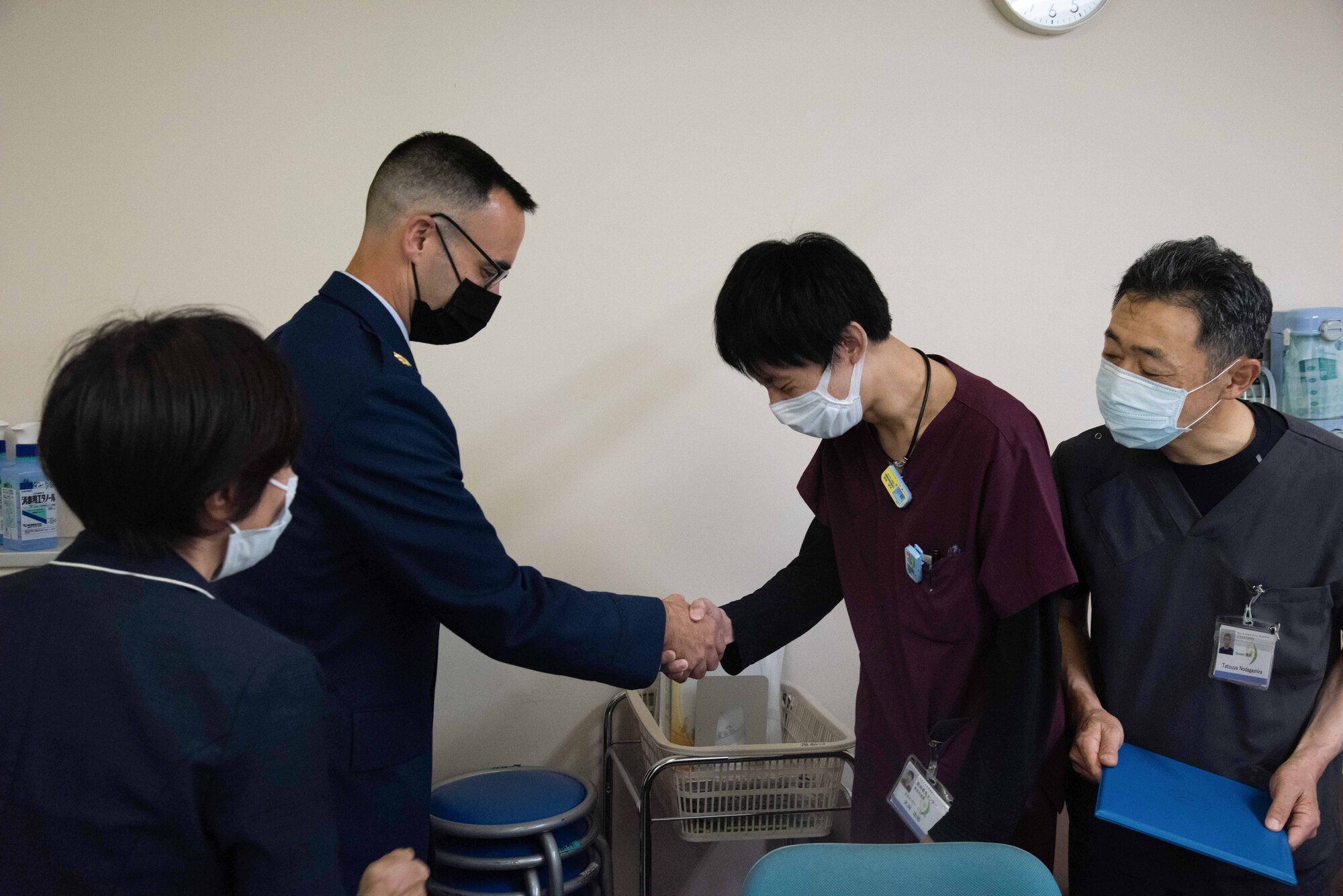 Misawa Air Base thanks Hachinohe Hospital for saving Airman’s life