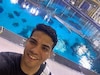 Sgt. Kevin Reyes is ready to suit up and swim with aquatic life at the Georgia Aquarium