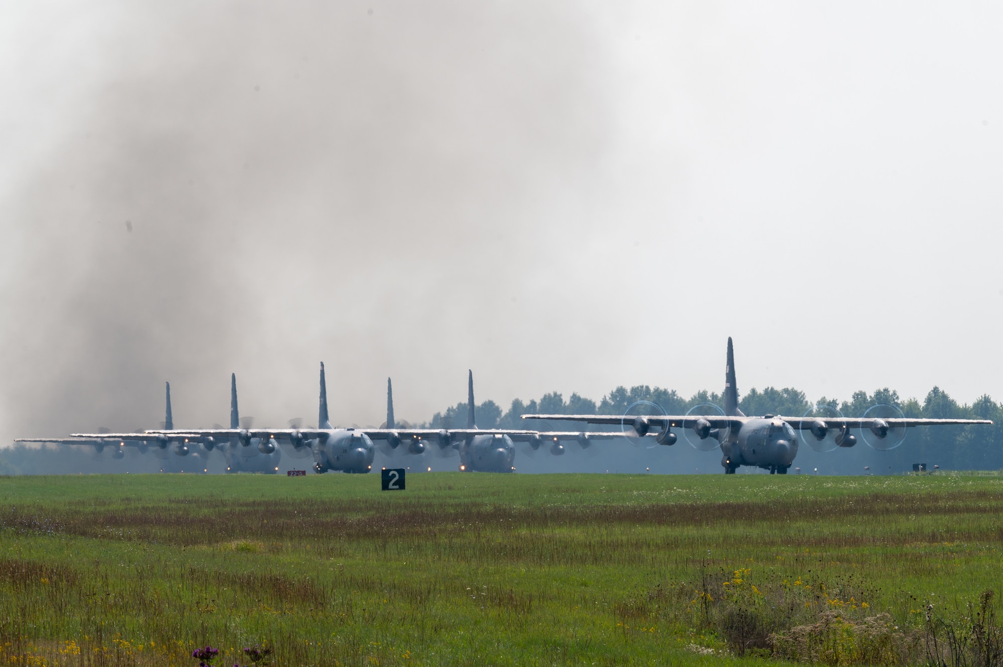 The 757th Airlift Squadron held their annual TAC week, a condensed week of flight training highlighted by a six-aircraft formation flight.