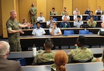 USSPACECOM CSEL briefs Air Force Academy Cadets