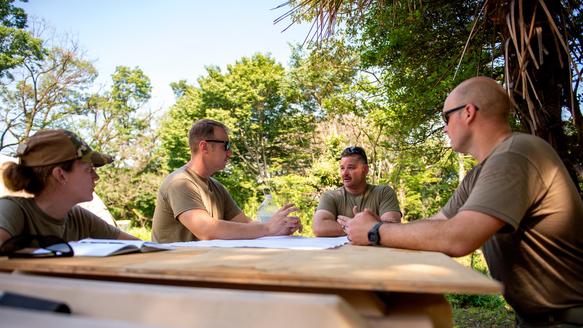 Members of the 133rd Civil Engineer Squadron, participated in a Deployment for Training (DFT) exercise in Japan which renovate the Boy Scout camp located at the recreational area near Yokota Air Base, Japan, June 24 – July 15, 2022.