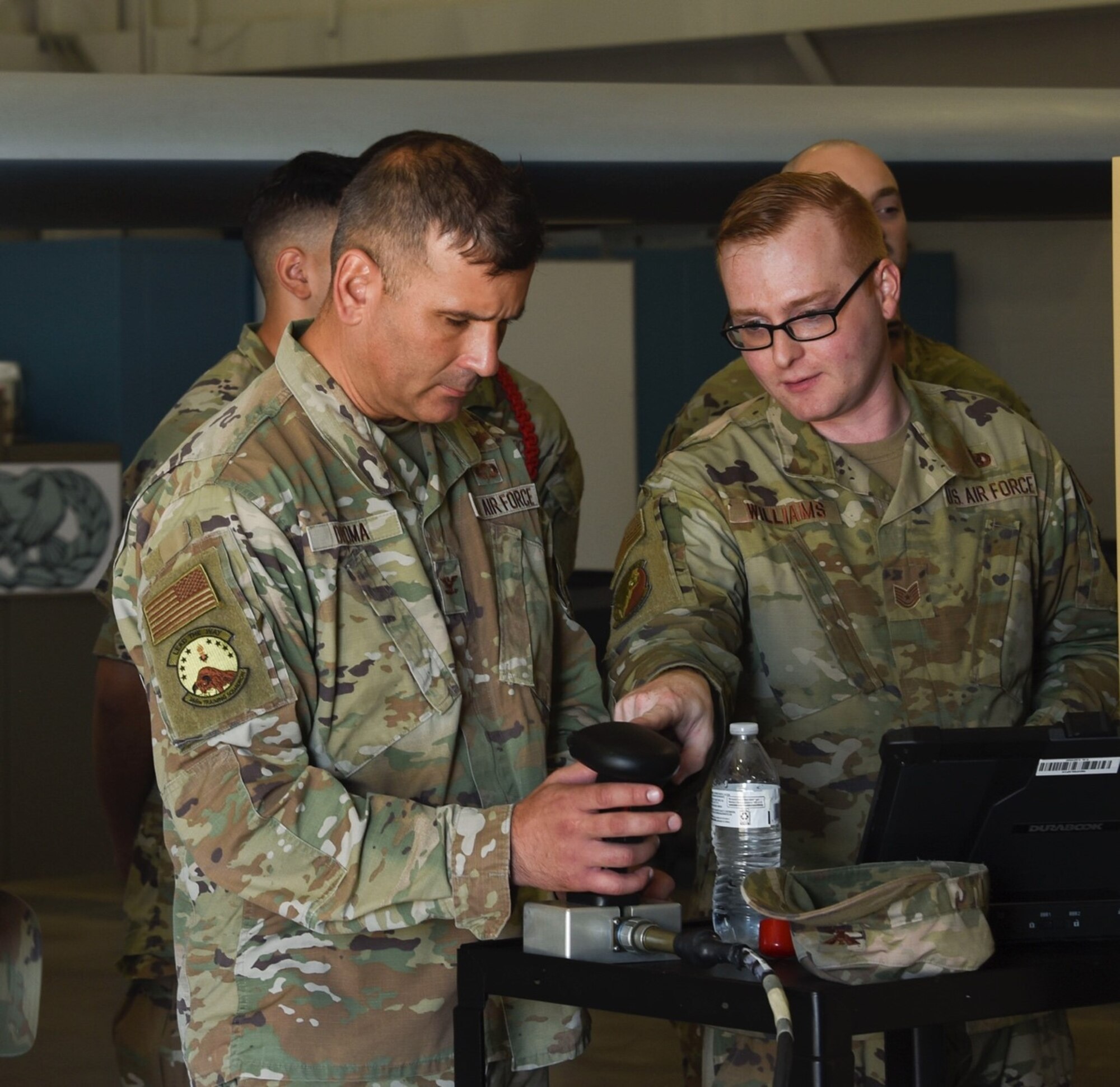 Newest Members of Second Air Force Command Team Experience Innovation During Sheppard Immersion Tour