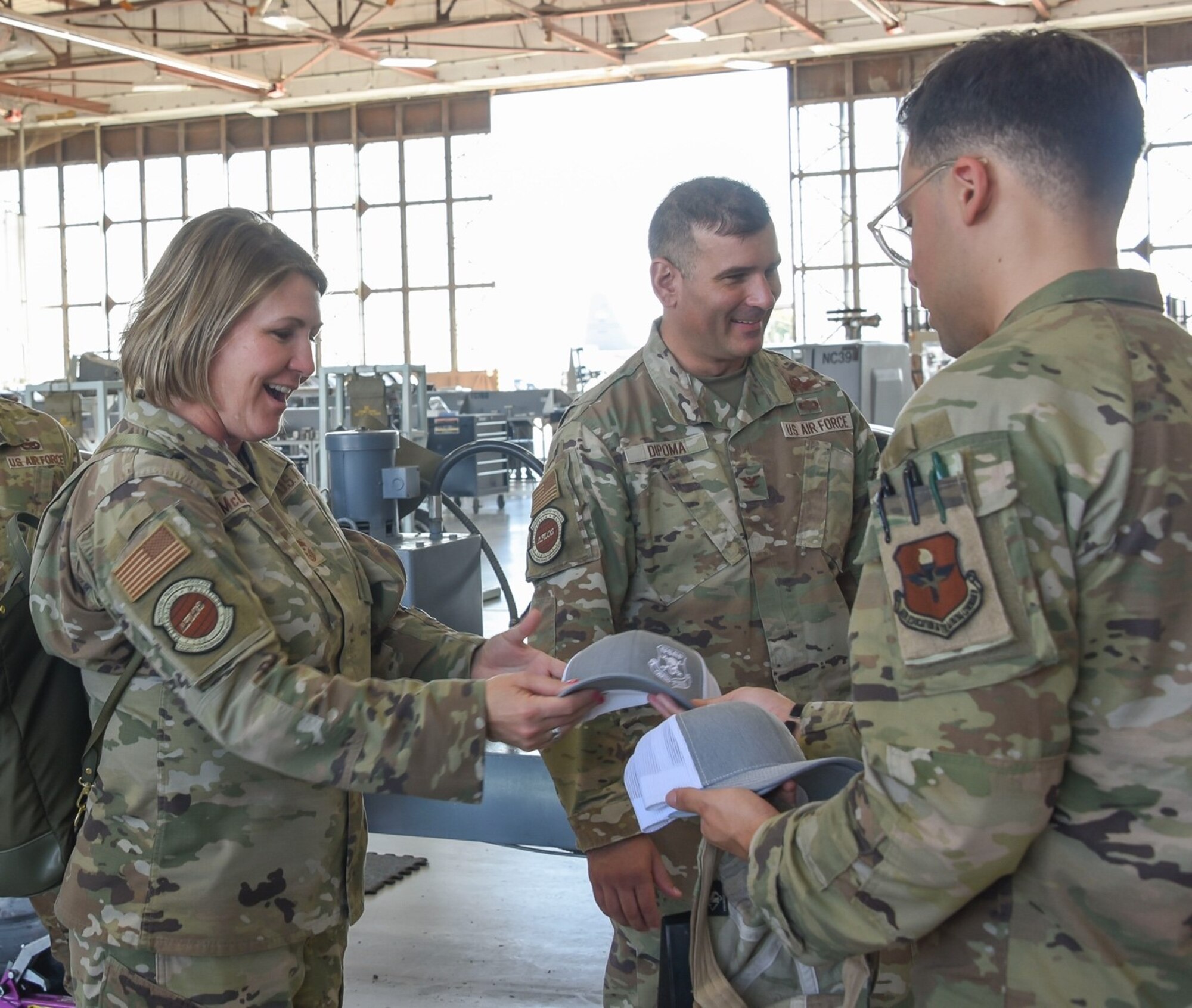 Newest Members of Second Air Force Command Team Experience Innovation During Sheppard Immersion Tour