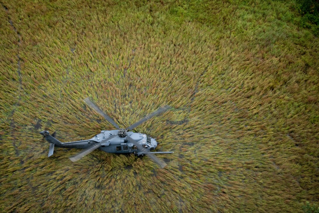 Photo of a helicopter