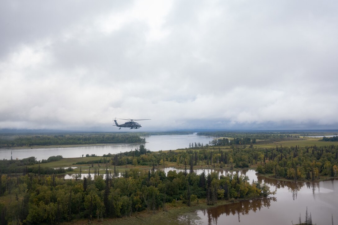Photo of a helicopter