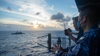 Carrier Strike Group 5 Hosts Japan Maritime Self-Defense Force Liaison Officers
