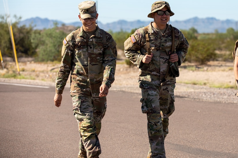 492nd Civil Affairs Battalion conducts Rising Phoenix Battalion March, Marche Internationale de Diekirch