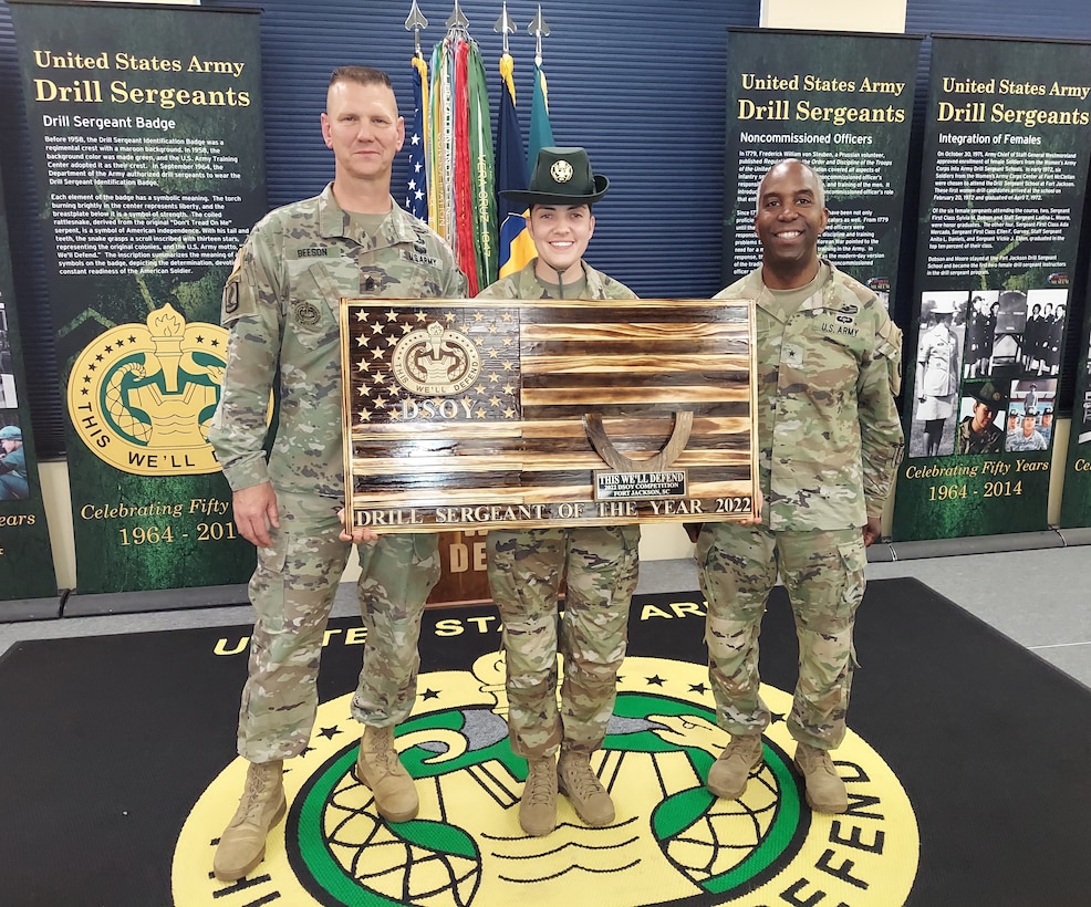 U.S. Army’s 2022 Drill Sergeants of the Year take coveted belts at Fort Jackson