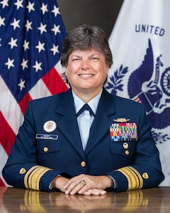 Photo of Rear Admiral Laura M. Dickey