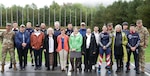 Maj. Gen. Greg Knight, Vermont Adjutant General, hosted 12 members of the Vermont Legislature for a tour of the Ethan Allen Firing Range on Sept. 20, in Jericho, Vermont. Legislators received an information brief from range control, visited the new Army Mountain Warfare School facility, observed AMWS training, and met with members of the Vermont National Guard Biathlon Team. (U.S. Army National Guard photo by Capt. Mikel Arcovitch)